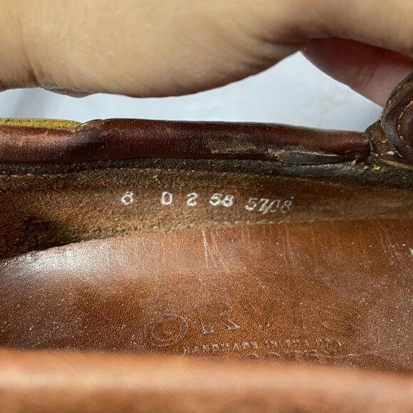 Vintage Gokey Orvis Brown Mens Shoes Size 8 D Made In USA main image 8